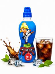 Hello My Drink s příchutí cola 0,33l